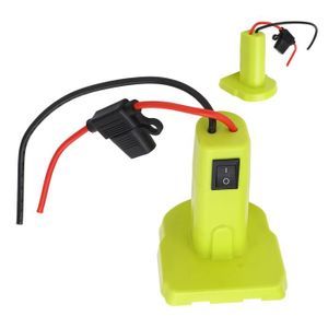 ADAPTATEUR CHARGEUR Cikonielf Adaptateur secteur pour batterie Ryobi 1