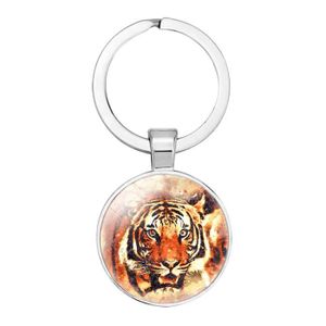 Acheter Porte-clés de voiture en métal, cadeau de l'année du tigre