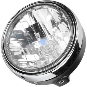 Phare rond de moto LED de 7 pouces avec remplacement DRL blanc / ambre Phare rond de moto LED de 7 pouces avec remplacement DRL blanc / ambre