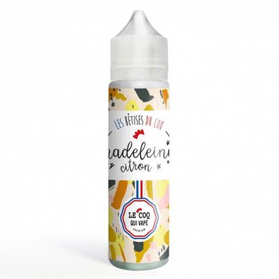 madeleine citron la bonne vape 50ml Madeleine Citron 50ml - La Bonne Vape main image 0
