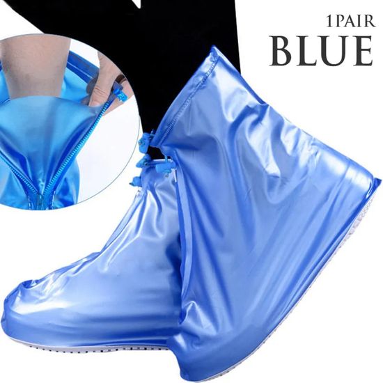 Couvre-chaussures Silicone 4 Paires De Sur-chaussures Imperméables