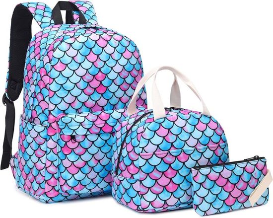 Cartable Fille Primaire Sac À Dos College Enfants Ados, Sac À Dos