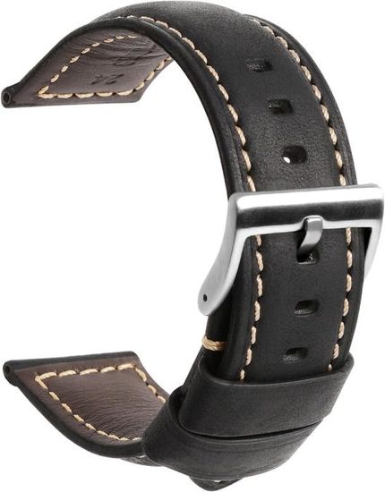 Bracelet De Montre Cuir Morellato Tibet Nabuc – 16mm – Marron – Vintage Italie