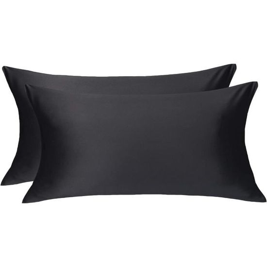 2 pièces taies d'oreiller hiver taie d'oreiller velours oreillers cas 48x74 cm housse de coussin