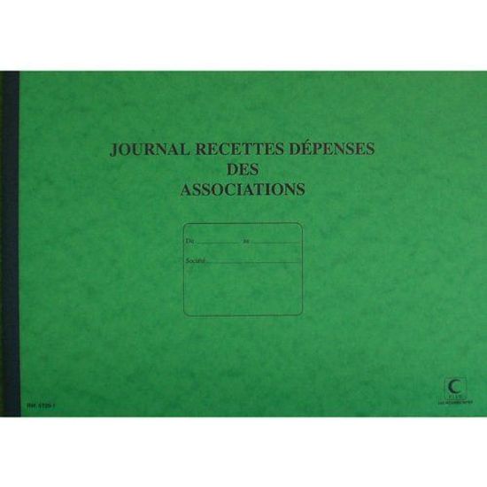 Journal Recettes Dépenses 30 x 42 cm - 81 pages en couleurs pour reposer la  vue