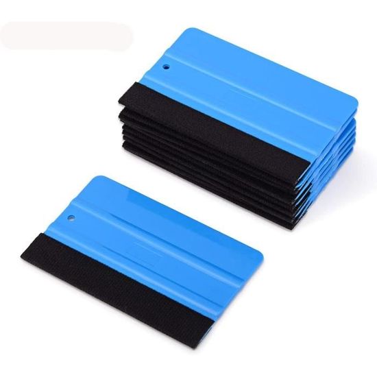 NBTOOL Raclette En Plastique Pour Pose De Film Teinté, Forme Espadon, Avec Bord En TPU Souple, Outil Pour Vitres Et Vinyle