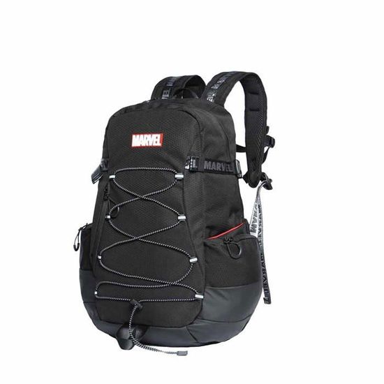 Sac à dos Darc Sport Marvel Punisher Collab patch noir neuf avec étiquettes