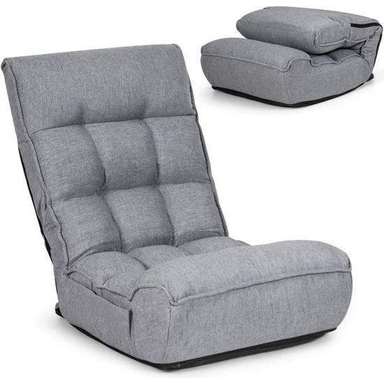 Vonanda Canapé-lit pliant, chaise convertible 4 en 1 multifonction