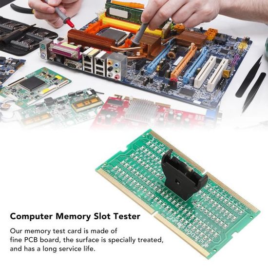 Qiilu testeur de mémoire DDR4 Carte de Test de mémoire DDR4 ordinateur portable DDR4 carte de