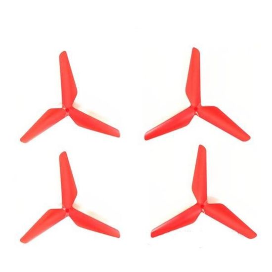 Remplacement des hélices de drone pour DJI Avata, 2 paires d'hélices à faible bruit avec tournevis, accessoires de rechange légers pour quadrirotor (rouge Remplacement des hélices de drone pour DJI Avata, 2 paires d'hélices à faible bruit avec tournevis, accessoires de rechange légers pour quadrirotor (rouge