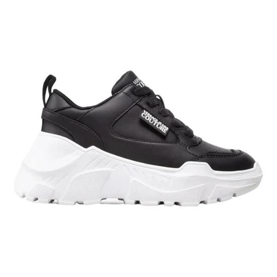 Scarpe Da Ginnastica Versace Jeans 76VA3SC2 ZPA46 - Bianche, In Pelle E Poliuretano, Suola In Gomma, Chiusura Con Lacci - 4