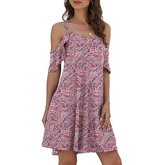 Robe Courte Lush – Rose Poinçonnée – Manches Courtes – Taille S – NEUVE Avec étiquettes