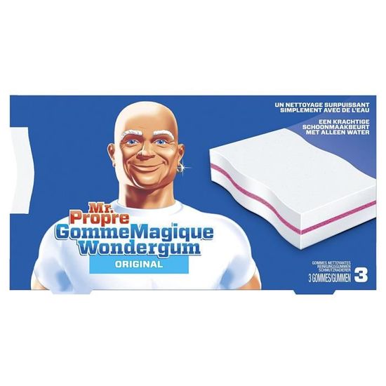 Mr. Propre - Gomme Magique Original Nettoyante - Lot de 3