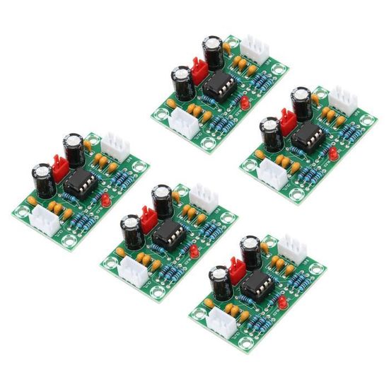 Carte Préampli Stéréo NE5532 - Contrôle Tonalité Grave Médium Aigu, Volume, Alimentation AC Double 15V - 2