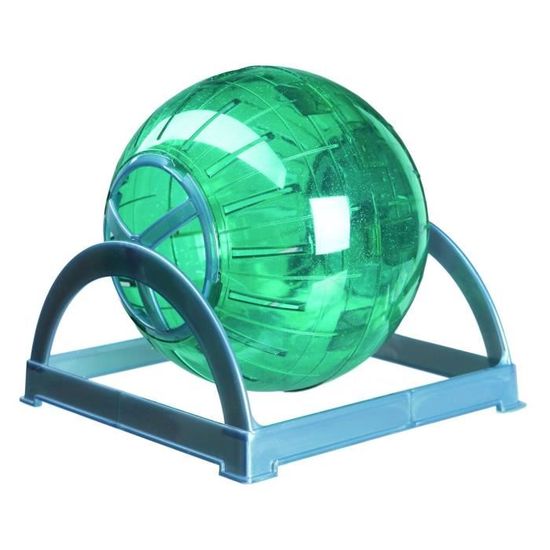 Boule D'exercice Transparente Pour Hamster - 29,5x16,5x12 Cm, Silencieuse, En PP, Pour Rouler Et Jouer En Liberté