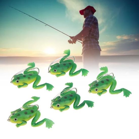 Leurre Grenouille Vintage Jensen Froglegs Wiggler - Pattes Caoutchouc - Topwater