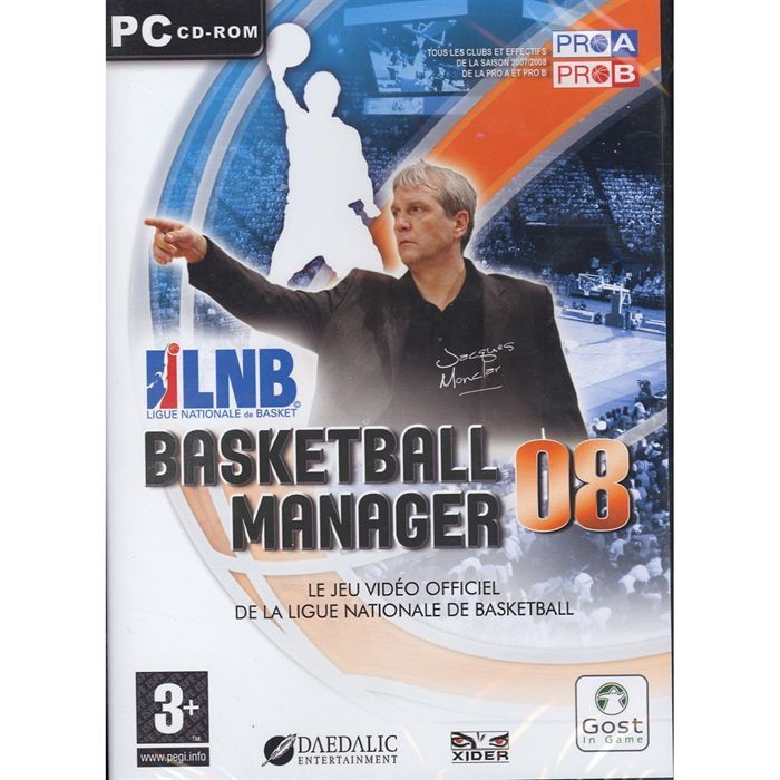 LNB BASKETBALL MANAGER 08 / JEU PC CD-ROM