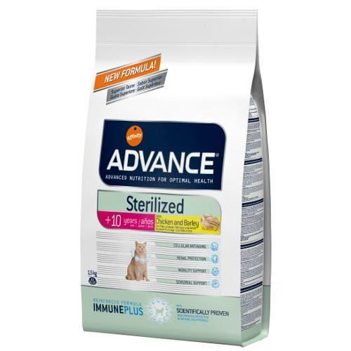 Advance Chat Stérilisé Croquettes Sensitive 1,5kg