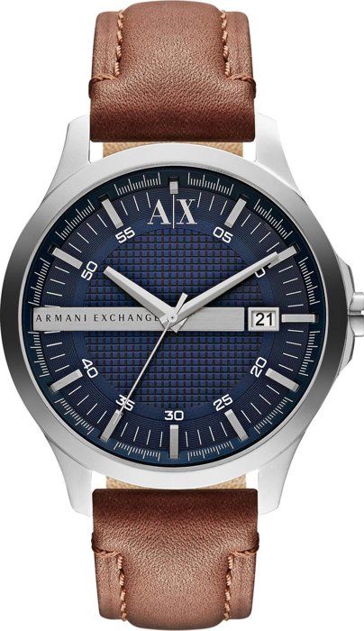 Armani Exchange 3 ZEIGER AX2133 Montre-Bracelet pour hommes Point Culminant de Design