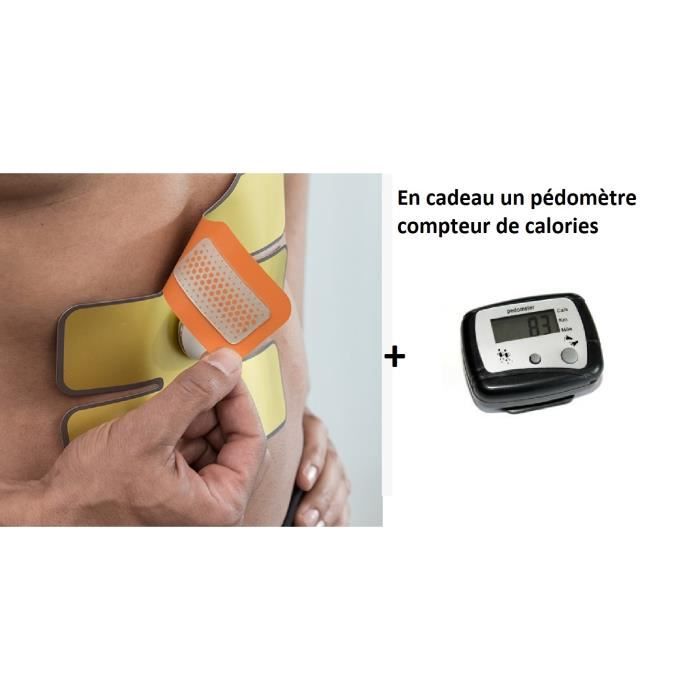 Patch électrostimulateur électrostimulation tonification fermeté des abdominaux abdo forme santé beauté + cadeau Arkkan