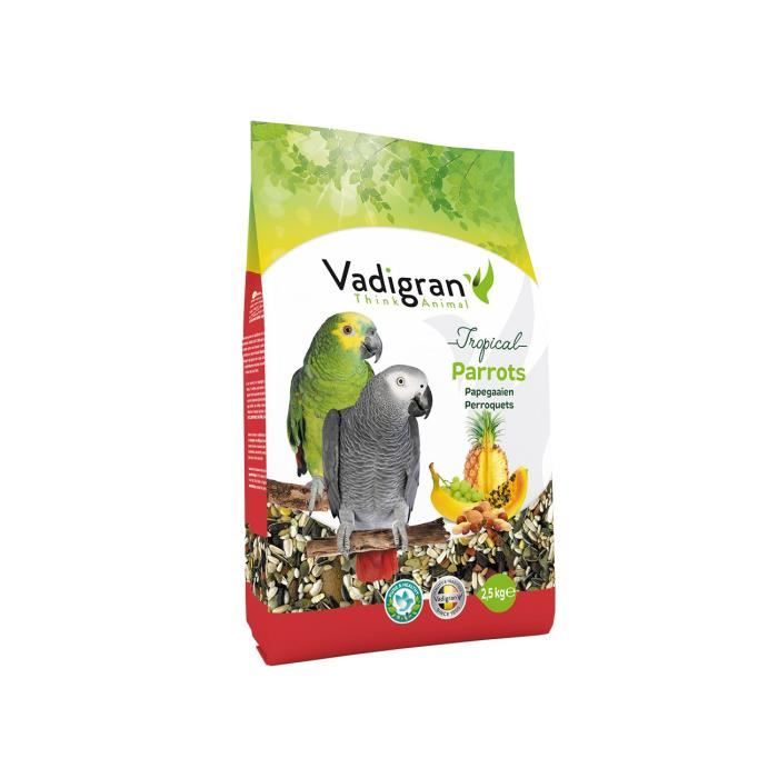 Vadigran Nourriture pour Perroquet Tropical 2,5 kg