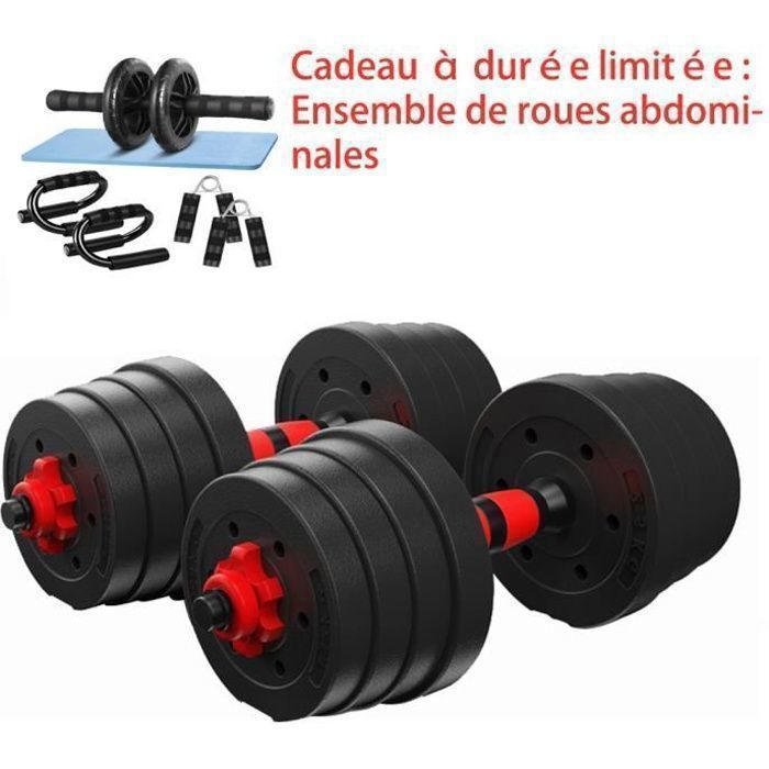 haltère réglable kit 30kg les haltères musculation , Haltère domestique Poids Ajustable