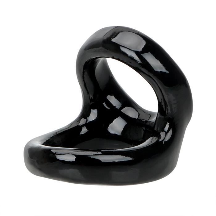 Abdo jeux pour adultes jouets sexuels pour hommes dispositif de chasteté masculine anneaux de pénis retarder l'éjacu - Black -AX9473