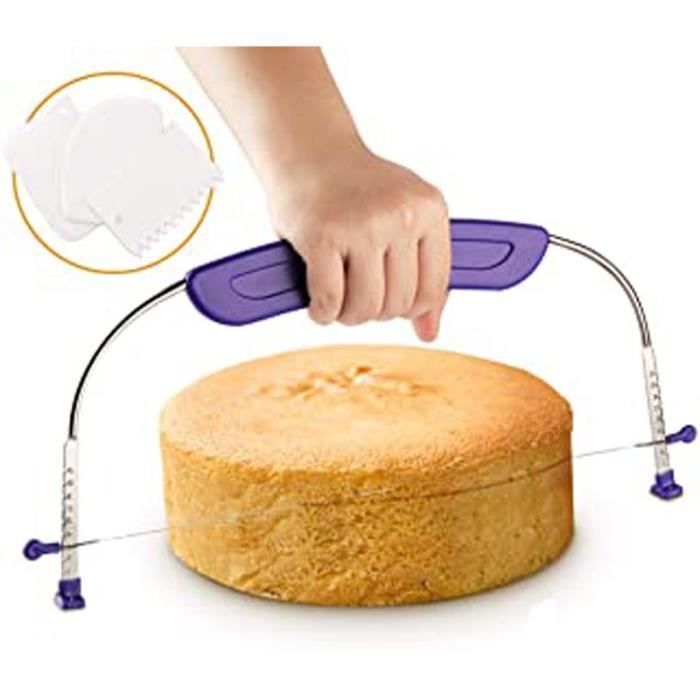 Outil De Pâtisserie Lissoir,Cuisson Unité Outils Wipe (Coupe-Gâteau)