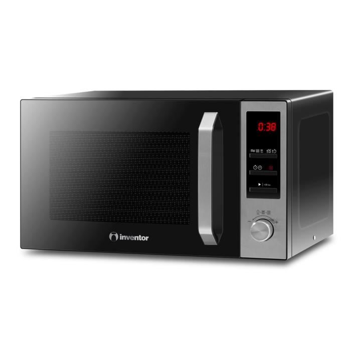 Inventor Four à Micro-ondes MWO-23BD, 800W, 23 litres, Diamètre plateau 27cm, 15 Programmes, Mode Grill, 8 Menus, Garantie de 2 ans