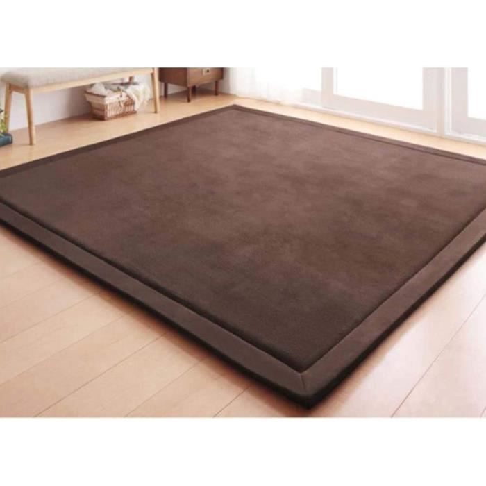 Japonais Sol Futon Matelas De Futon,Premium Tatami Dormir Surmatelas,Doux Corail Velvet Tapis,Enfants Ramper Mat Yoga Mat-g 80x260