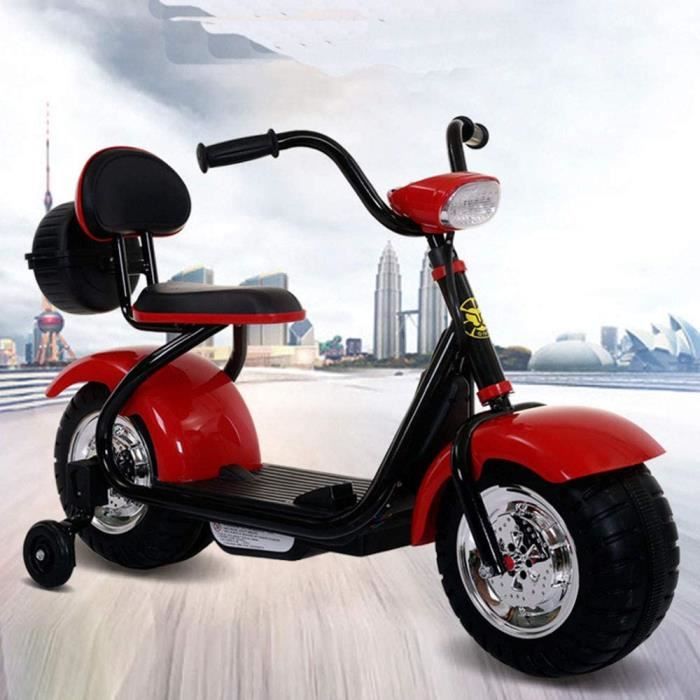 VOITURE ELECTRIQUE Moto électrique Harley Quad Enfant électrique 6V Tricycle 3 kmh 2-8 Ans Voiture de Jouet pour E129