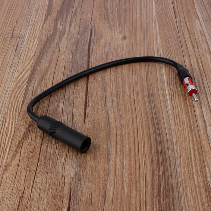 EBTOOLS Rallonge d'antenne de voiture Câble d'extension d'adaptateur d'antenne mâle à femelle d'installation stéréo d'autoradio
