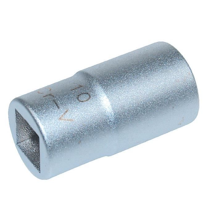 Embout de vidange, chrome vanadium, femelle, 3/8, 6 pans, 10 mm - AUTOBEST