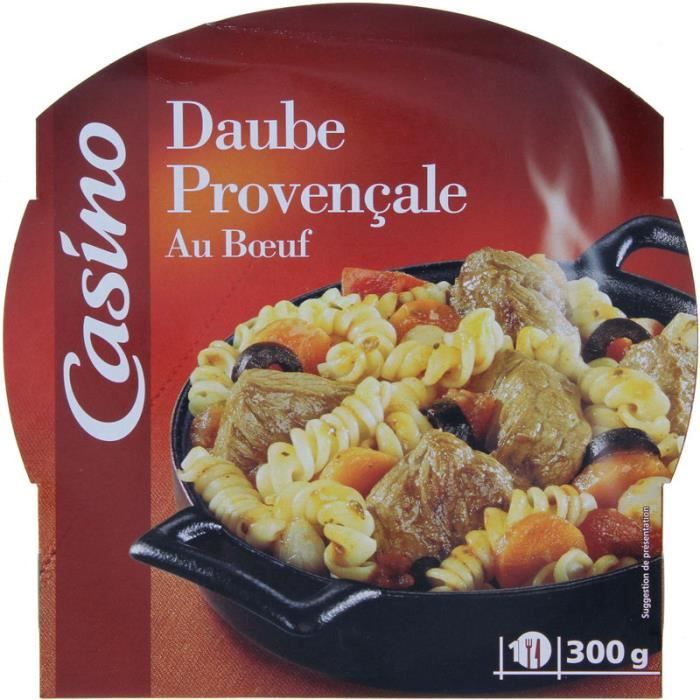 Daube provençale - Au bœuf - 300g