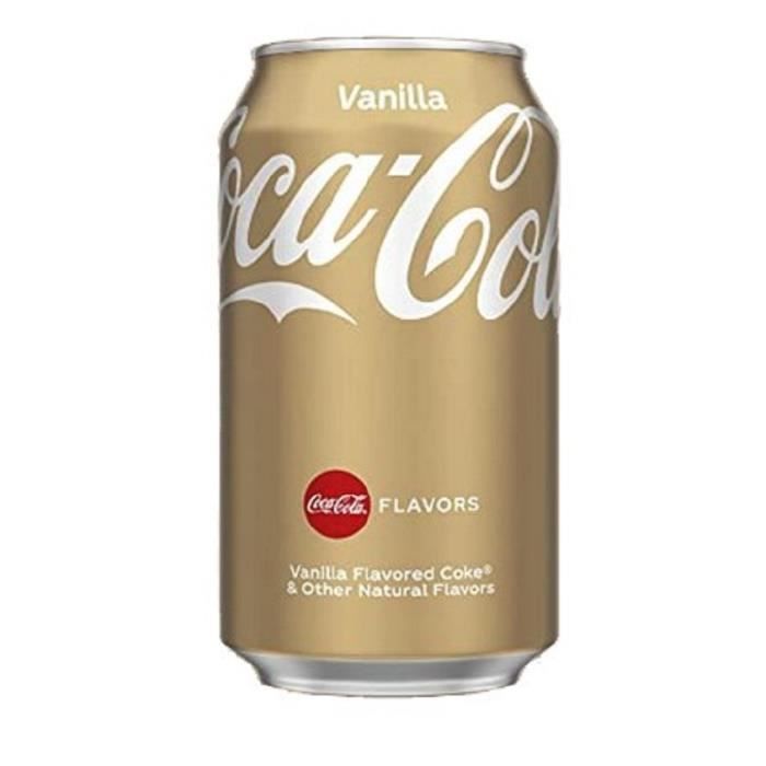24x Canette de Coca-Cola Vanille, Vanilla, Coke, Boisson Rafraîchissante, Softdrink, Caféine, 30 cl (pack of 24): Epicerie