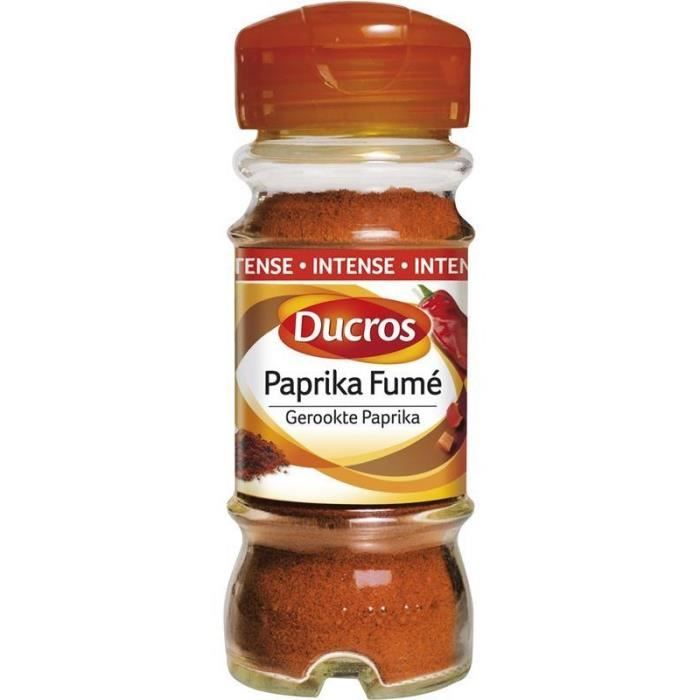 DUCROS - Paprika Fumé 40G - Lot De 4