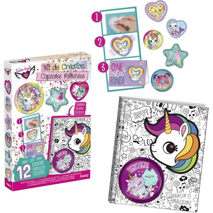 KIT DE CREATION CAPSULES PAILLETTEES