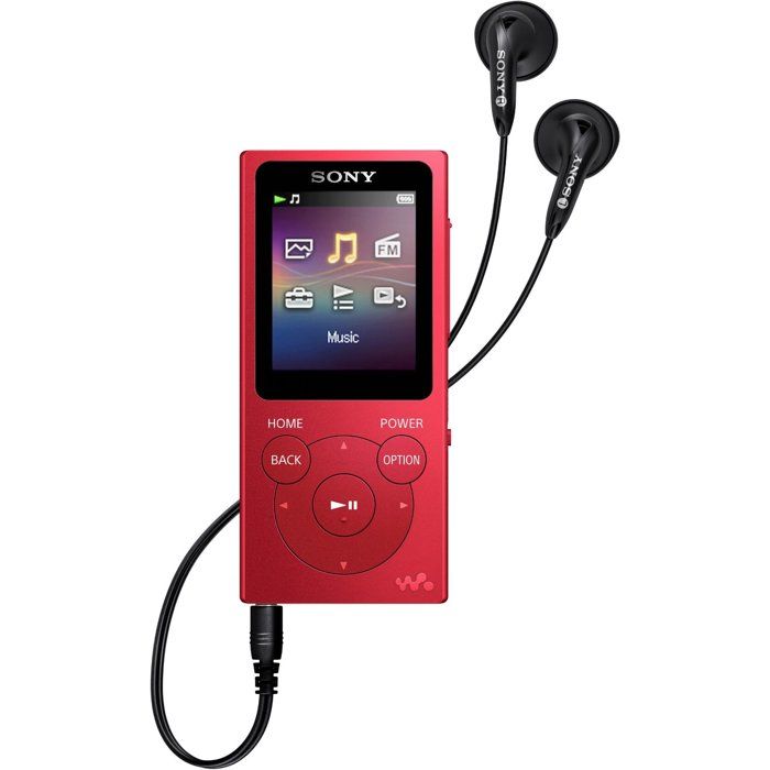 SONY - Lecteur Audio Portable Walkman,8Go,Rouge