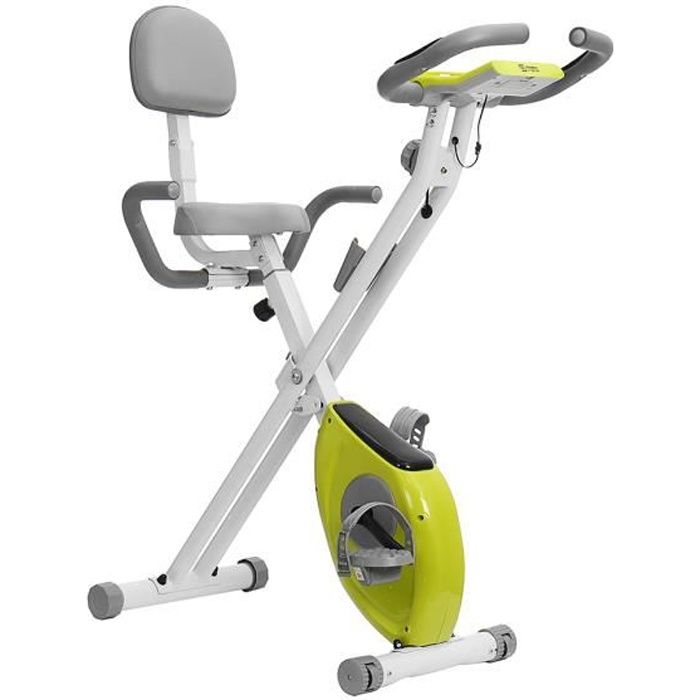 Vélo D'Appartement Pliable Vélo D'Exercice Xbike Entraînement Ecran LCD Avec 8 Niveaux De Résistance