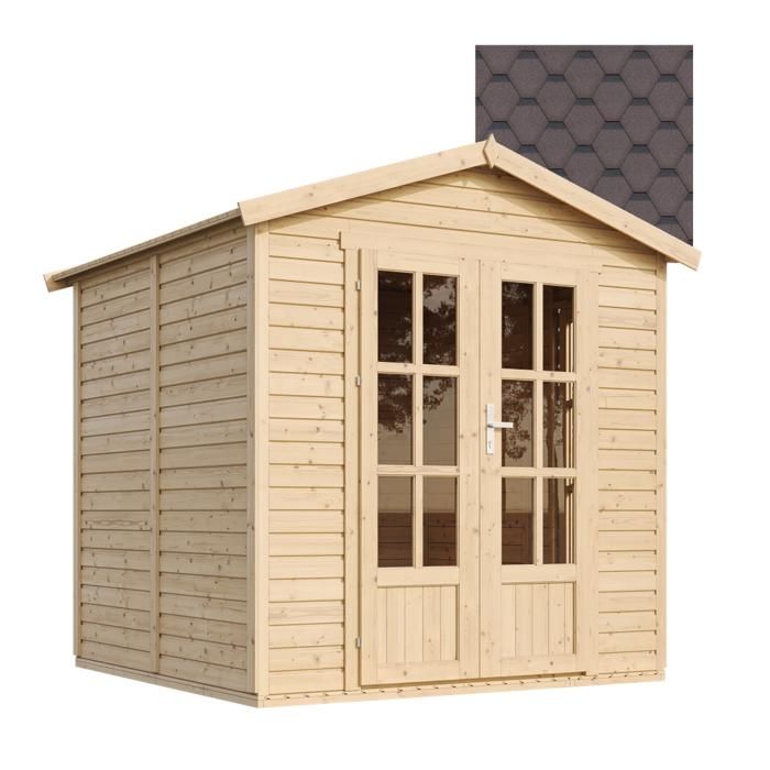 Maisonnette En Bois Avec Bar De Service, Fenêtres, Bac à Fleurs, Toit Imperméable – Dès 3 Ans
