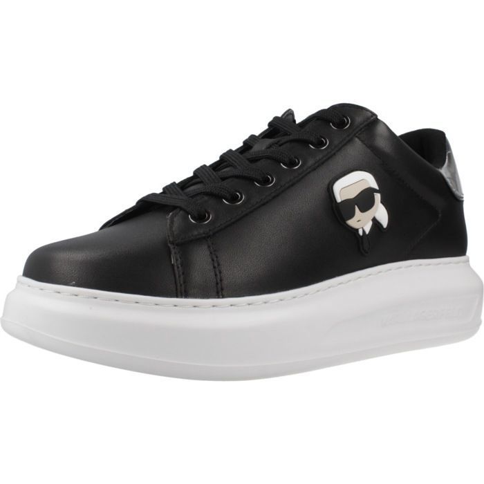 Karl Lagerfeld Chaussure Karl Lagerfeld Modèle Kapri Karl Nft Lo Lace - Coleur Noir