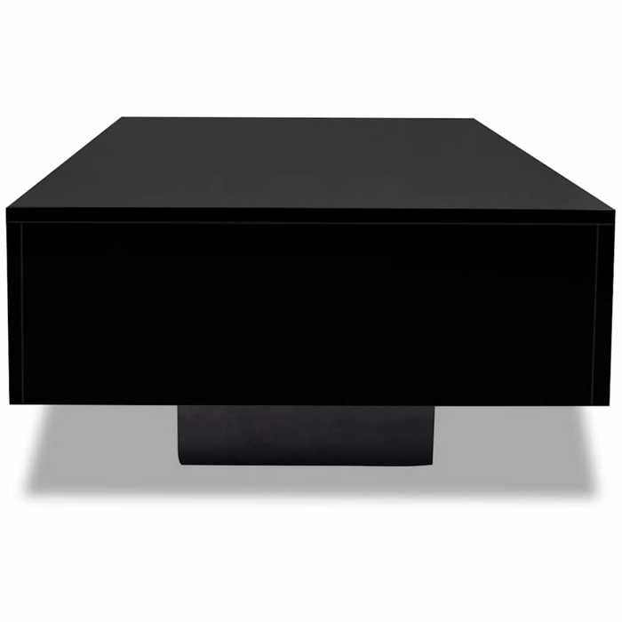 Table basse Haute brillance Noir_2 ans garantie_47389
