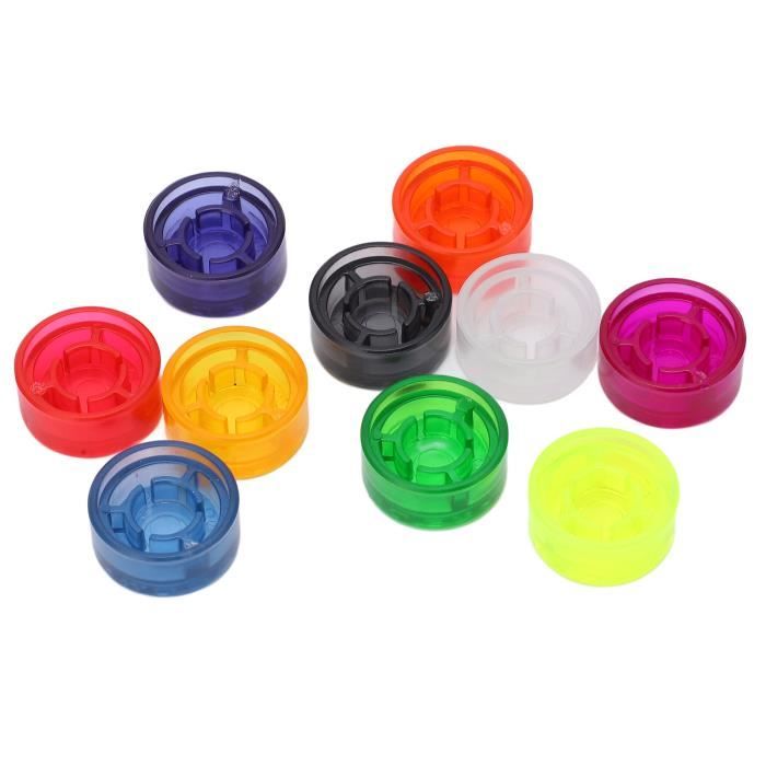 10 Pezzi Candy Topper Per Interruttore A Pedale I Topper Per Interruttore A Pedale Sono Paraurti In Plastica Colorati Accessori Per Chitarra G 601099526390125