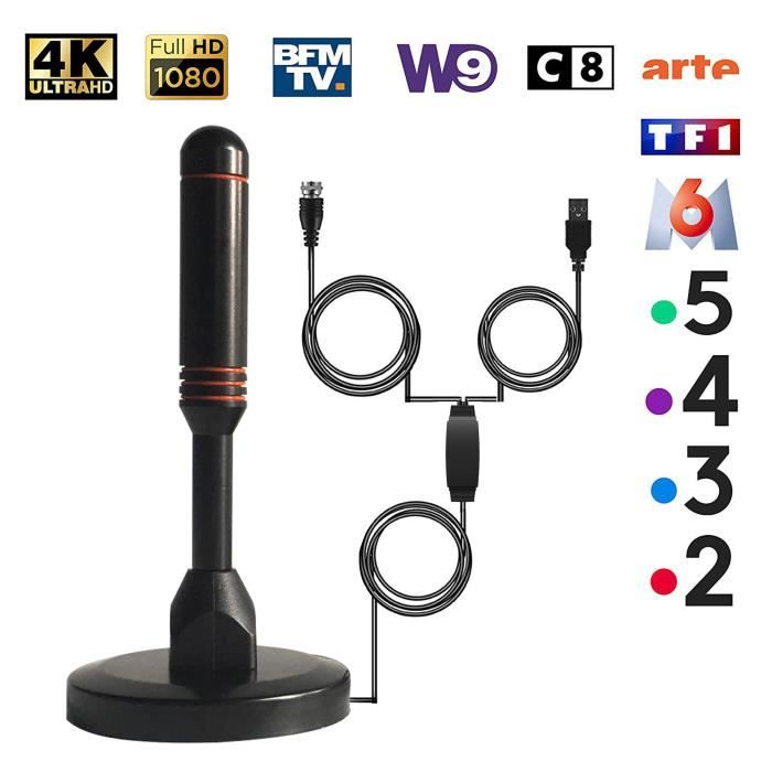 Kafoostore Antenne Tv Interieure Tnt Hd Puissante Antenne Rateau Avis Et Prix Pas Cher Cdiscount