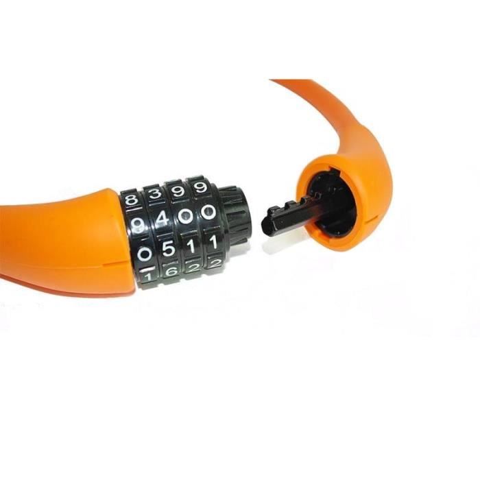 Antivol Vélo Prophete Antivol à Combinaison 12 Mm Cadenas Velo Code