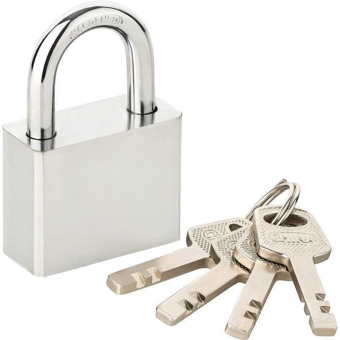 Cadenas étanche Casier Lot De 5 Mini Cadenas Laiton Avec Clés - Serrures Étanches Pour Valise, Sac à Dos, Casiers - 1,8x3 Cm Cadenas Valise