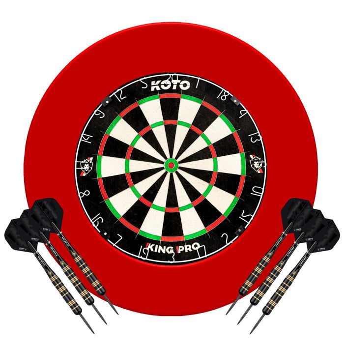 Cible De Fléchettes électronique KOTO Royal 580 - 36 Jeux Et 6 Fléchettes Incluses