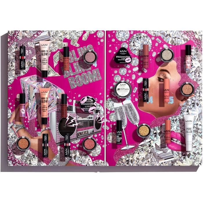 Calendrier de l'Avent Maquillage - Diamonds & Ice Please, 24 Produits