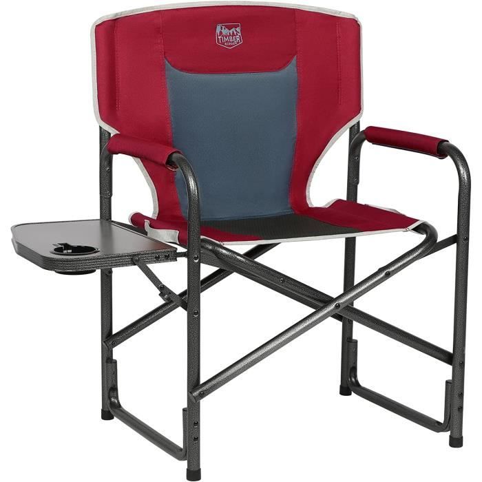 Chaise de lit de pêche pliante Outsunny avec repose-pieds inclinable