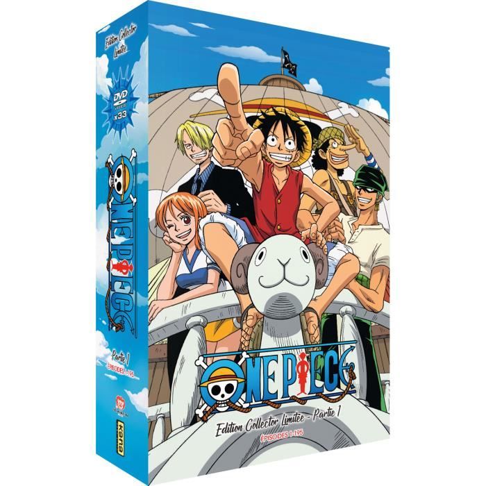One Piece - Partie 1 - Edition Collector Limitée (Coffret 33 DVD) -  Cdiscount DVD